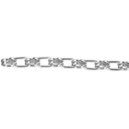 Sujetadores 10.75 in. x 50 ft. 3-0 Zinc Single Lock Chain SU2814218